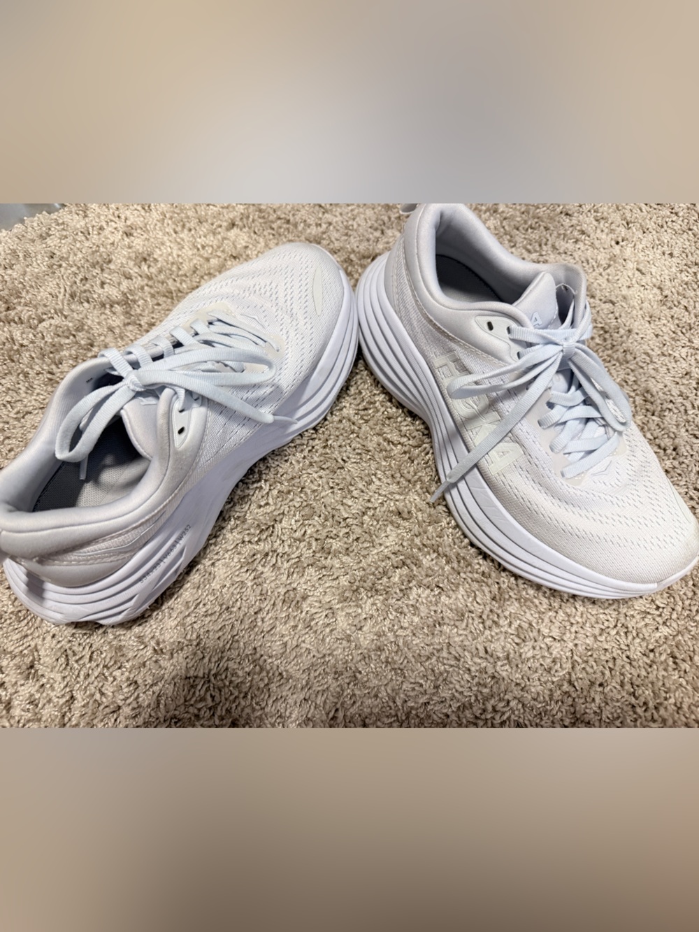 Hoka White Shoes